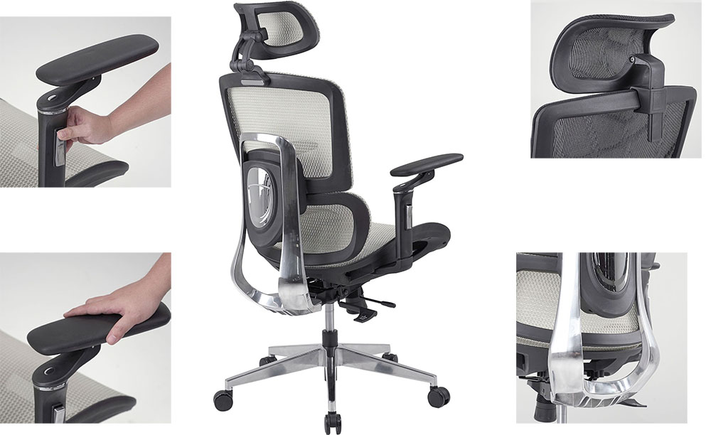 Ghế lưới công thái học GLE12-1